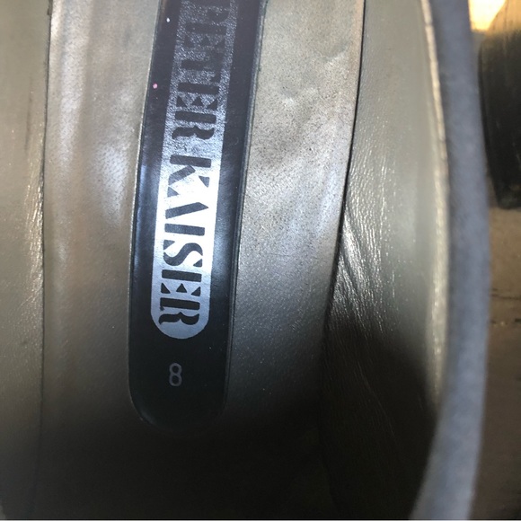 Peter Kaiser leather fabric block heel Slip-on shoes
Do not buy on hold - Picture 5 of 7